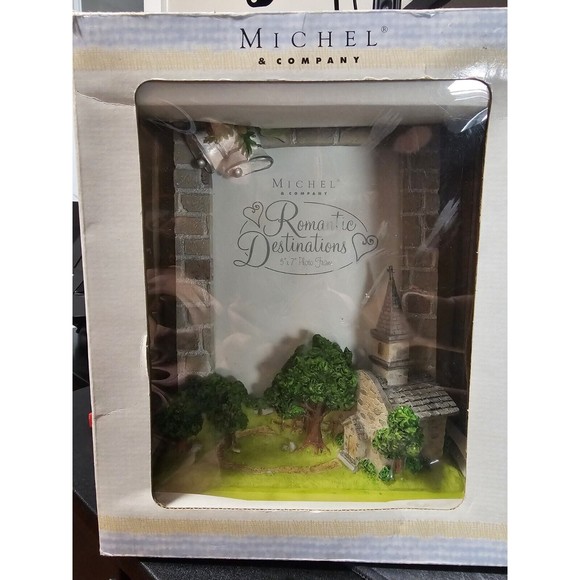 MICHAEL & COMPANY "ROMANTIC DESTINATIONS" PHOTO FRAME 5X7 - Picture 1 of 5